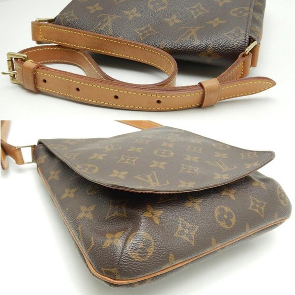 Louis Vuitton Monogram Musette Salsa Shoulder Bag Brown - Picture 4 of 8
